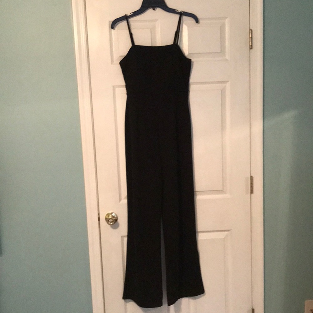 Medium black jumpsuit, bought from Francesca’s